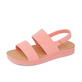REEF Water Vista Womens Platform Sandal, Water Friendly, Adjustable Strap, Burnt Coral, 7