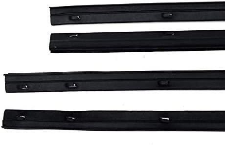 Nonstops Outer Inner Weatherstrip Seal Rubber Door Fits Toyota Fortuner Hilux 2005 2015