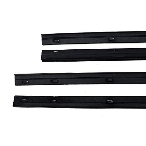 Nonstops Outer Inner Weatherstrip Seal Rubber Door Fits Toyota Fortuner Hilux 2005 2015