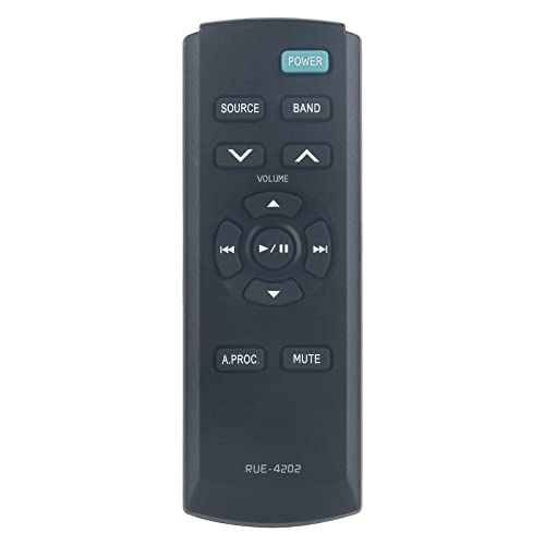  PerFascin RUE-4202 Sostituire il telecomando adatto per Alpine Car Audio CDA-117E CDE-152 CDA-9887 CDE-HD137BT CDE-HD138BT CDE-HD148BT CDE-HD149BT CDE-SXM145 CDA-D855 CDA-W550