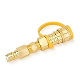 Stanbroil Propane/Natural Gas 100% Solid Brass Quick Connector Kit 3/8