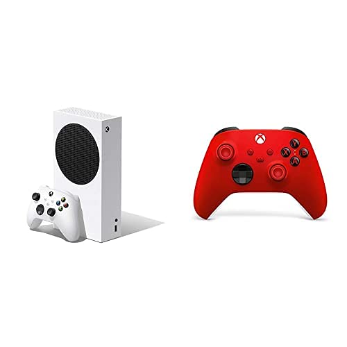 Xbox Series S & Pulse Red Controller