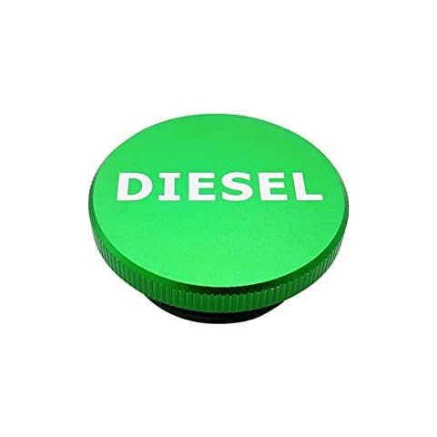 WeiSen Diesel Fuel Cap Magnetic Ram Diesel Billet Aluminum Fuel Cap Compatible with Dodge Ram 1500 2500 3500 2013-2018 (Includes 2 O-Rings) Cover