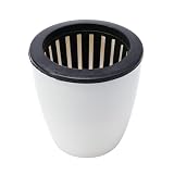 Arrosage automatique : ce pot de fleurs paresseux dispose d'un système d'arrosage automatique unique. Le bassin extérieur est utilisé pour le stockage de l'eau, tandis que la corde en coton dans le pot intérieur absorbe l'eau du pot extérieur. La plante absorbe ensuite l'eau et les nutriments à travers la corde en coton selon ses propres besoins, obtenant un effet d'arrosage automatique.
