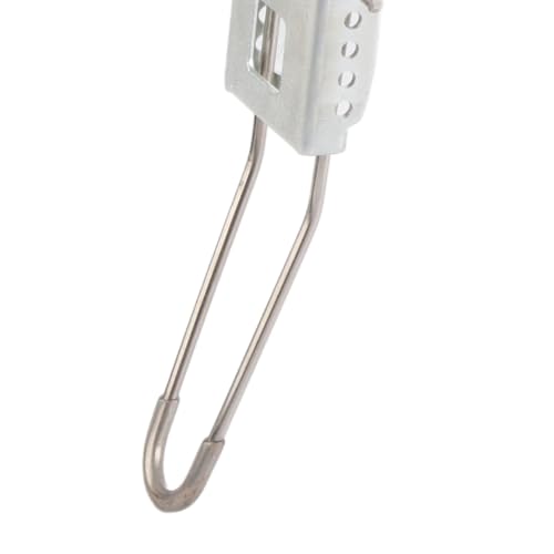 Support de casserole de camping robuste pliable en acier inoxydable pour réchaud