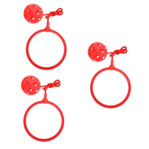 Abaodam Pcs Family Fun Skip Ball Jump Swinging Ankle Game Exercise Toy Safe for Boys and Girls Adults
