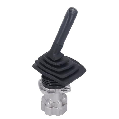 Ausla Joystick de Pelle, Vanne Pilote, Contrôleur de Joystick en Acier allié, Contrôle Précis, Poignée Ergonomique, Fonctionnement Stable pour les Opérateurs pour SK200 8 SK210 8 Gauche