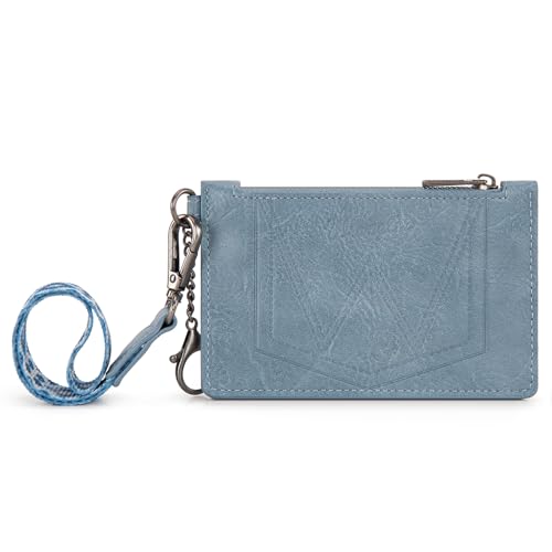 Image of Montana West X Wrangler Aztec Wallet Card Holder Small Wallets Woman Slim Wristlet Keychain Wallet, Card Cases & Money Organizers Ladies Female with Coin Purse