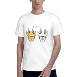 [Auzxnewot] 妖怪ウォッチ（5） T シャツ 半袖 上衣 丸首 メンズ レディース 夏服 柔らかい 通気性 カジュアル アスレチック ファッショナブル アニメ XL