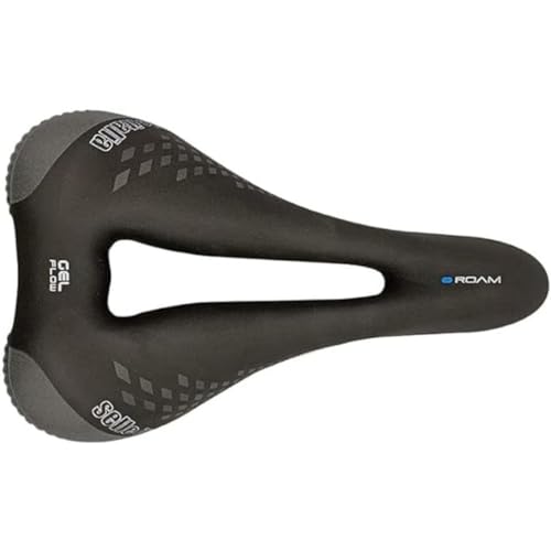 Selle Italia - Roam GF Saddle, Bicycle Saddle for men suitable for e-bikes - Black