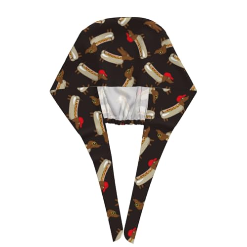 Image of Surgical Caps Men Women, Scrub Cap with Sweatband Adjustable