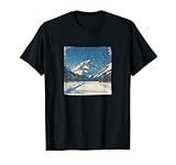 Mountain Pass With Snow Vintage Landscape Merch
