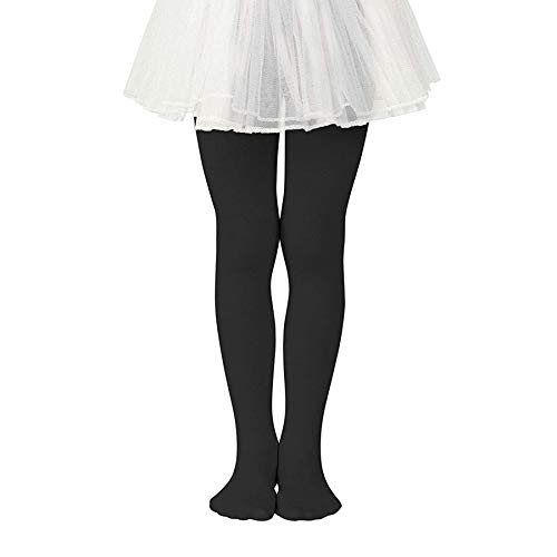 Image of Zando Ballet Tights for Girls - Ultra Soft Girls Dance Tights Elastic Ballet Footed Halloween Tight Girl for Daily School
