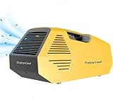 Ar condicionado portátil para acampamento, ar-condicionado de barraca 2380 BTU para acampamento 240 W, ar-condicionado, baixo consumo de energia interno e externo para barraca, carro, van, vida