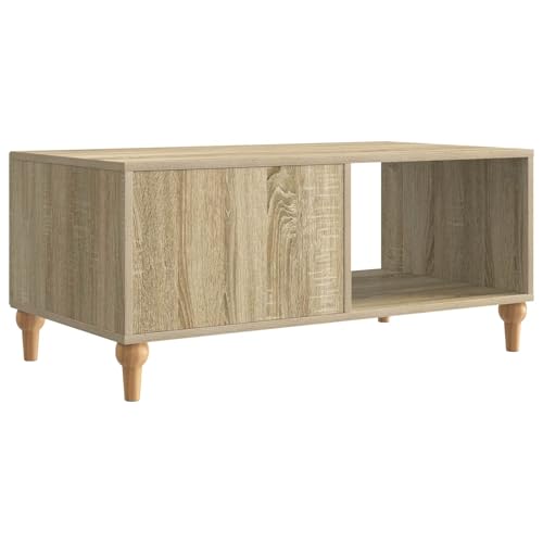 Table basse avec compartiments de rangement et grand plateau design - 8