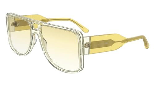 Lacoste Unisex Adult Sunglasses L6056S - Light Yellow with Gradient Yellow Lens by Lacoste - Image 2