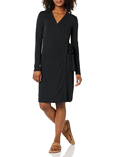 Amazon Essentials Women's Long Sleeve Signature Wrap Dress4