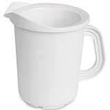 San Jamar CI7025 Chill-It Freezable Insulated Beverage Pitcher, 60 oz.