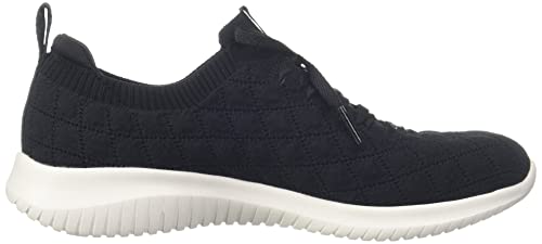 Image of Skechers Women Ultra Flex Soft Classic Slip Ons Black /White