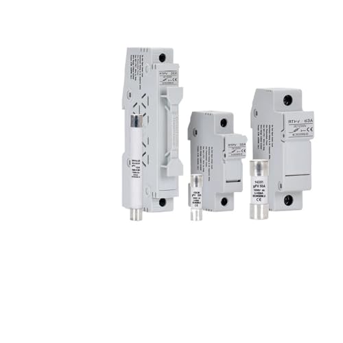 Fusible 10x38 mm solaire 4A avec porte-fusible 1000V pour stopper les courts-circuits DC