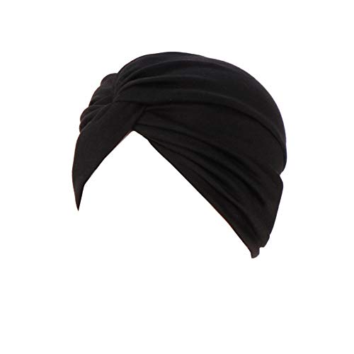 YONKOUNY Gorra Beanie De Tela Mujer Turbante para Cabeza Sombrero Indio Turbante Gorro Oncológico para Quimio Cáncer Pérdida de Pelo Cabello Gorro de Dormir