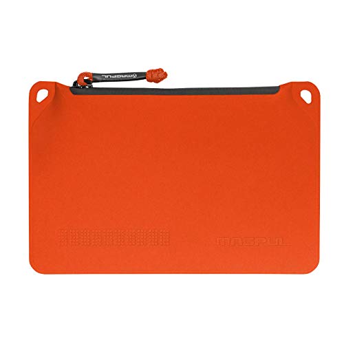 Magpul Bolsa DAKA com zíper para ferramentas e equipamentos táticos, laranja, pequeno (15 x 23 cm) (MAG856-811)