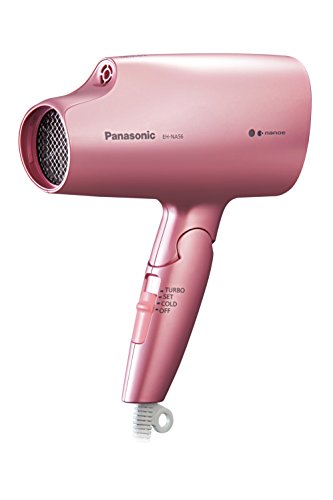 Panasonic EH-NA56 EH-NA56-PP (Pink) Nanoe Nano Hair Dryer with AC