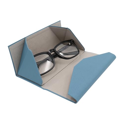 Image of Real Sic Glasses Case for Men and Women - Magnetic Folding Hard Shell Sunglass Holder - Inspired by Solid Color