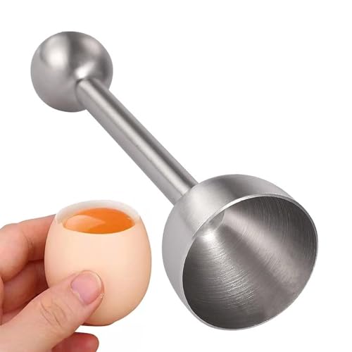 Rukjmqi Cortador de huevos para romper cáscara, abridor de huevos Clac-k, accesorio para romper huevos, accesorio para romper huevos, abridor de huevos para ahorrar tiempo, accesorio de herramientas