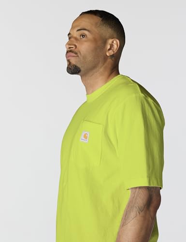 Carhartt Men's Workwear Pocket Short Sleeve T-Shirt Work-Utility-t-Shirts (Pack of 1)