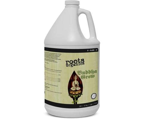 Aurora Innovations Buddha Grow Gal. by Roots Organics Organic Potting Fertilizer, 1 Gallon