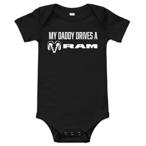 RAM My Daddy Drives a Baby Bodysuit - Officially Licensed