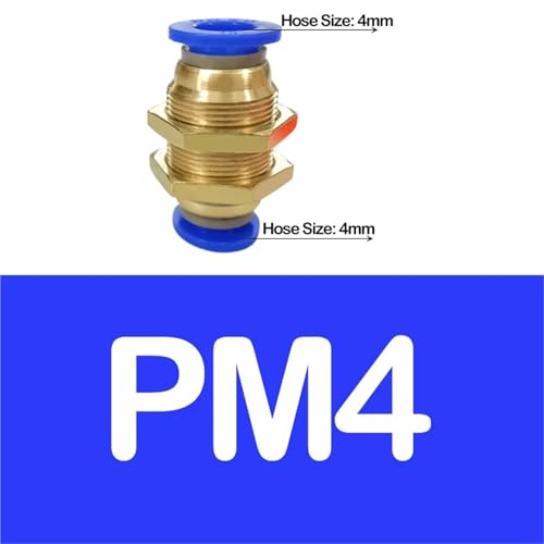 Conectores rectos PM10 de alta resistencia para guiado neumático estable 3