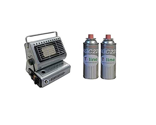ALTIGASI Prime - Stufa STUFETTA A Gas Portatile Doppio Attacco GPL/BUTANO + 2 CARTUCCE A Gas Omaggio