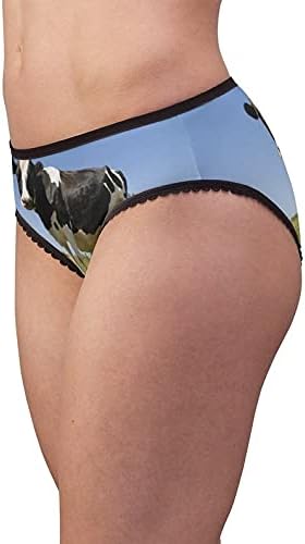 Cattle Panties, Cattle Underwear, Briefs, Cotton Briefs, Funny Underwear, Panties For Women
