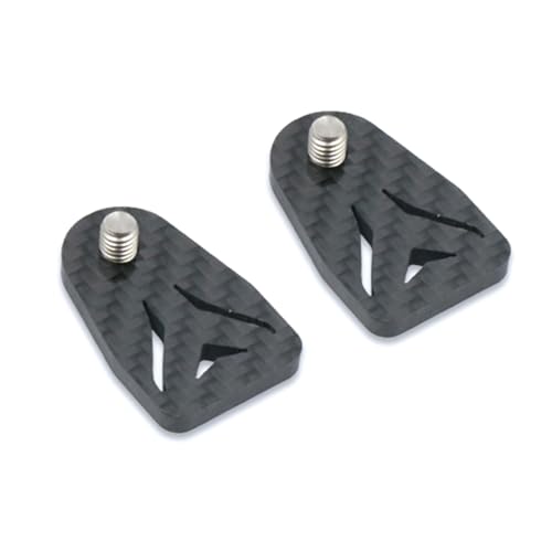 Support de vélo en fibres de carbone pliable avec assistance au pied stable
