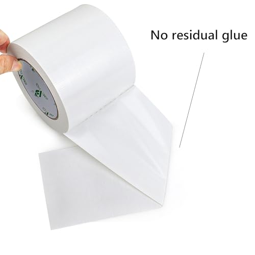 Image of BOMEI PACK 1Pack 4inch Duct Tape Heavy Duty Waterproof White 9Mil 20Yds