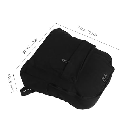 Mochila de lona transpirable SHINEOFI con múltiples bolsillos 2