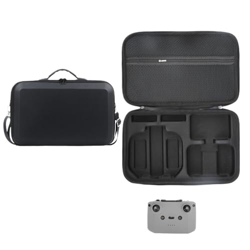 �݊���������܂�DJI Neo 2 �h���[�� & RC N3 ���M�@�ɑΉ� �ϏՌ��ی�L�������O�P�[�X �V�����_�[�X�g���b�v�t��(Black no logo)