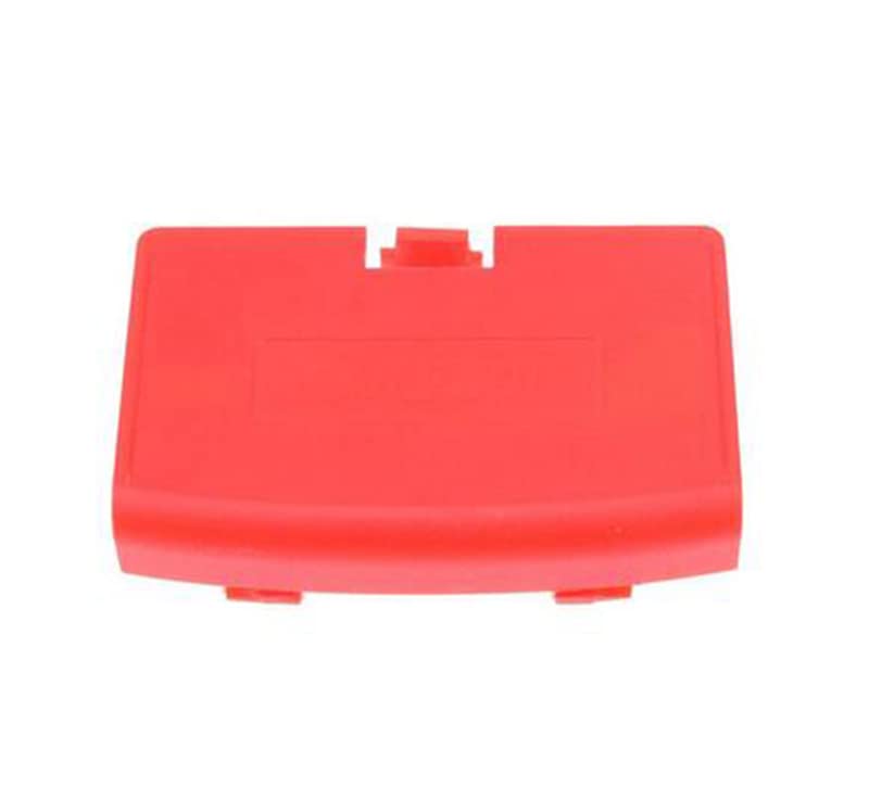 Image of Battery Pack Back Door Cover Lid Case for Gameboy Advance GBA Console Accessories Replacement (Red)