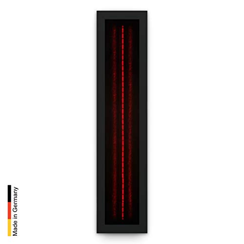 Infrarotstrahler für Sauna RotLicht Frame Black, artvion (350 Watt)