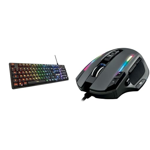 Clavier Mécanique Gamer AZERTY FR pour Aménager un Bureau Gaming Épuré et Performant