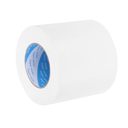 Image of uxcell Heavy Duty Duct Tape, 4 Inch x 55 Yard Waterproof Flexible Hand Tear Strong Adhesive Duct Tapes for Crafts DIY, Fixing, Repairs, White