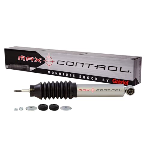 Gabriel 77817 Max Control Front Monotube Shock Absorber fits GMC Sierra and Chevrolet Silverado 1500 HD, 2500 4WD, 2500, 2500 HD, 3500, 3500 HD, Suburban, Avalanche, Yukon XL, Hummer H2 (1 Pack)