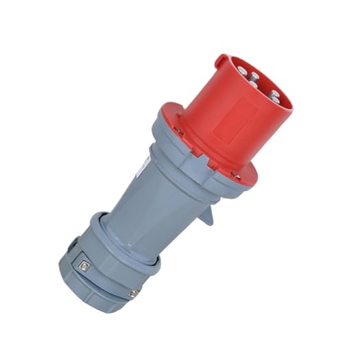 Connecteur d'alimentation industriel triphasé TYP-1235 robuste à capot protecteur 63A - 2