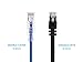 Monoprice Cat6 10ft Blue Component Level Patch Cable UTP 28AWG 550MHz Pure Bare Copper Snagless RJ45 SlimRun Series Ethernet Cable