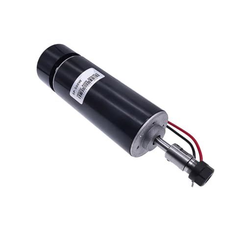 Moteur de broche refroidi par air 500W pour commande numérique CNC avec régulateur WK611