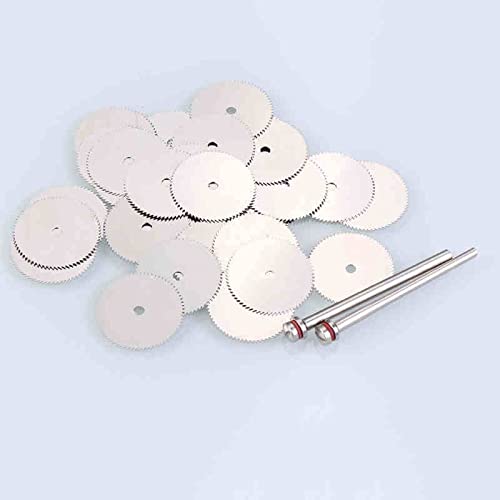 100PCS 22mm Wood Cutting Disc Dremel Rotary Tool Circular Saw Blade Dremel Cutting Tools for Woodworking Tool Dremel Accessories