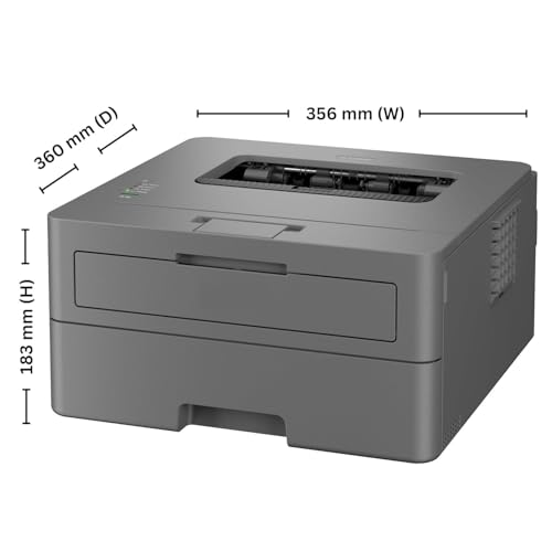 Image of B Printer HL-L2440DW (New Launch) Auto Duplex Monochrome Laser Printer,30 PPM Print Speed,LCD Display,64 MB Memory,(WiFi Direct LAN USB),250 Sheet Paper Tray,3000 Pages Inbox Toner