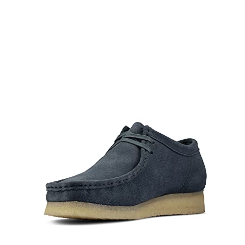 CLARKS ORIGINALS Wallabee Boots Blue 124